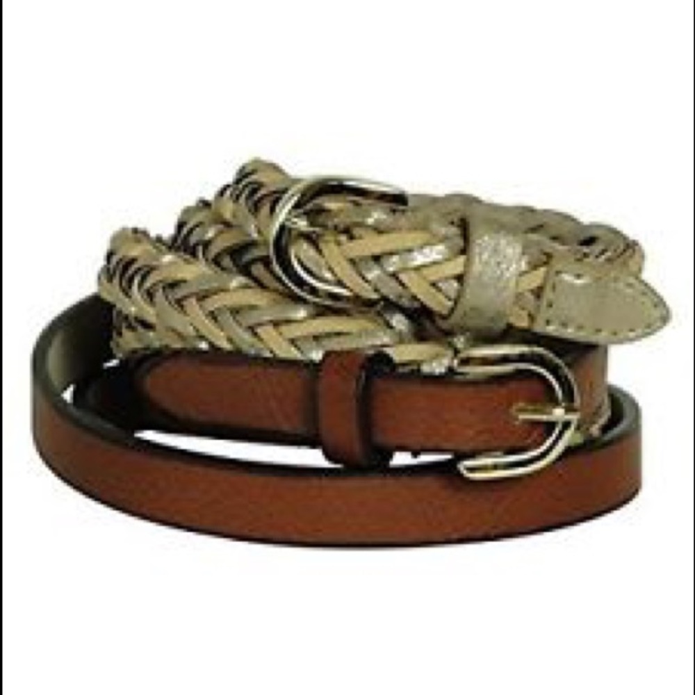 Style & Co set of two belts size medium